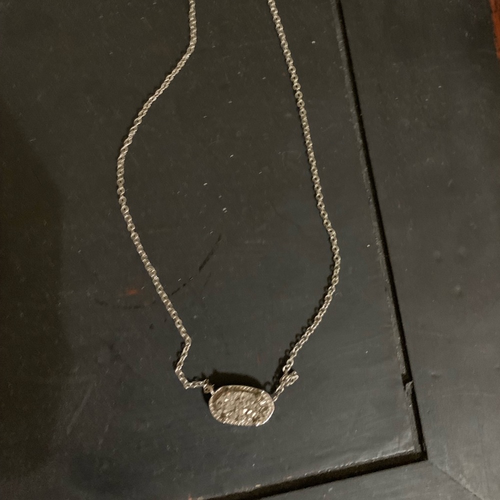 Kendra Scott Elisa In Gray Drusy stone